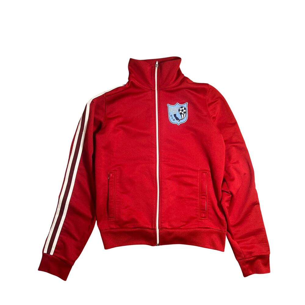 Y2K Hollister Pro Sport Red Track Jacket San Diego Allstars Soccer Full Zip Size